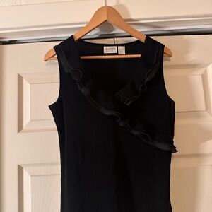 Chico's Black Sleeveless Top